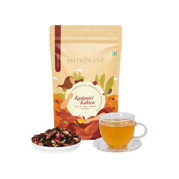Saffron Cup Kashmiri Kahwa Green Tea