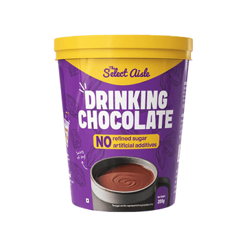 The Select Aisle Drinking Hot Chocolate