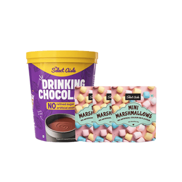 The Select Aisle Drinking Hot Chocolate +  Mini Marshmallow - Vegan x 3 Combo