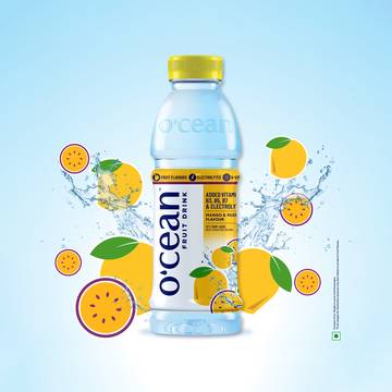 O'cean Mango & Passion Electrolyte Flavoured Water