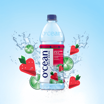 O'cean Strawberry & Lime Flavoured Water