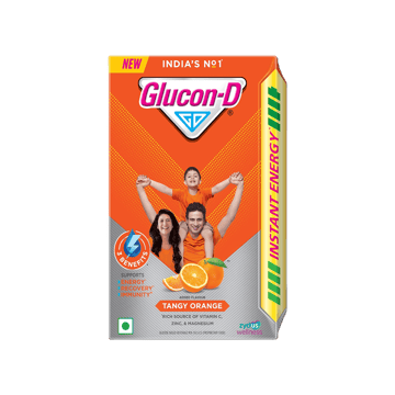 Glucon-D Orange Energy Drink Mix
