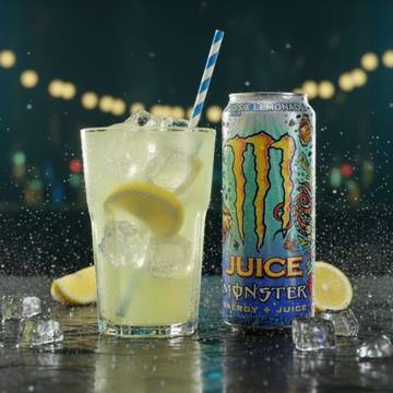 Monster Lemonade-Style Juiced Energy Drink