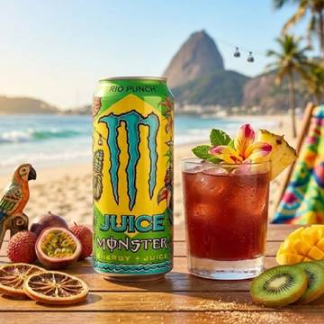 Monster Rio Punch Energy Drink