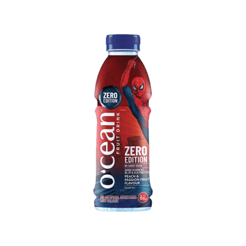 O'cean Zero Peach & Passion Fruit Electrolyte Flavoured Water