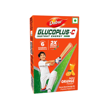 Dabur Orange Instant Energy Glucose Drink Mix