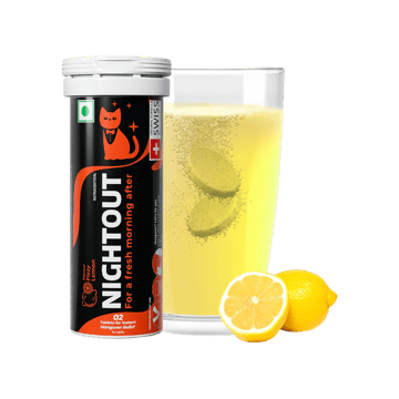 Fast&Up Nightout Instant Hangover Solution (Lemon Effervescent Tablets)