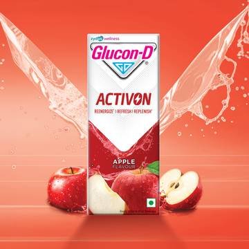Glucon-D Activon Apple Ready to Drink Electrolyte