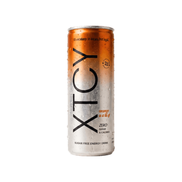 XTCY Orange u a lil qt Energy Drink