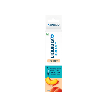 Liquid IV Sugar Free Juicy Peach Electrolyte Drink Mix