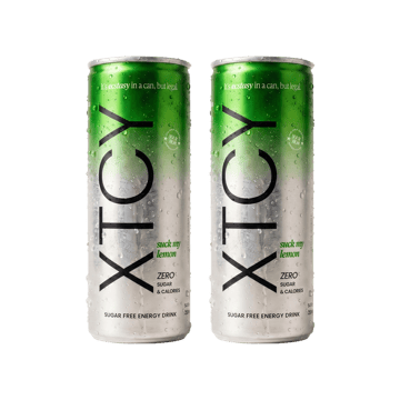XTCY Suck My Lemon Energy Drink - Pack of 2