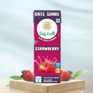 Only Earth Strawberry Shake Oat Beverage