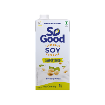So Good Natural Unsweetened Soy Beverage