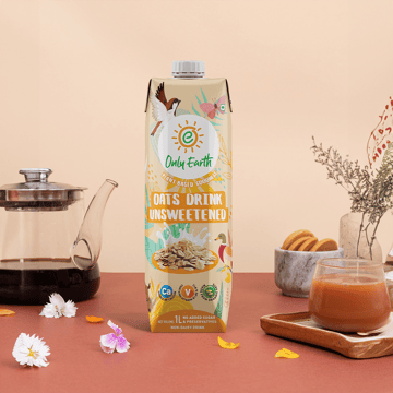 Only Earth Unsweetened Plant Based Oat Beverage