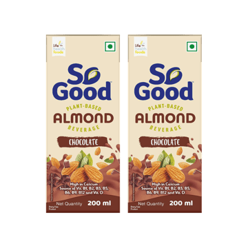So Good Chocolate Almond Beverage - Pack of 2