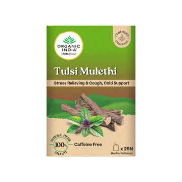 A TATA Product - Organic India Tulsi Mulethi Organic Herbal Infusion Bags