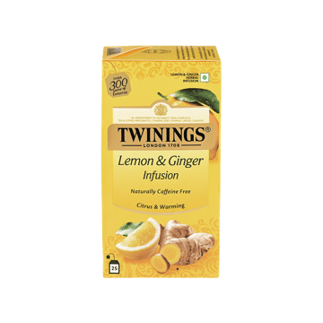 Twinings Lemon & Ginger Herbal Infusion Bags
