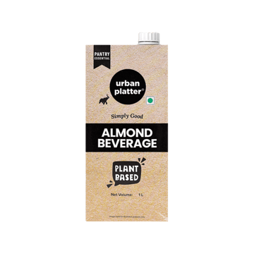 Urban Platter Unsweetened Almond Beverage (Lactose-Free, Plant-Based / Vegan / Milk Alternative)