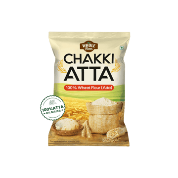 Whole Farm Chakki Atta (100% Atta, 0% Maida)