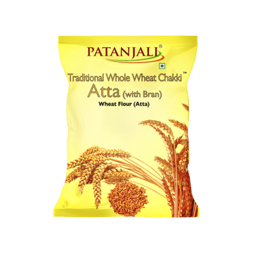 Patanjali Whole Wheat Chakki Atta (with Bran)