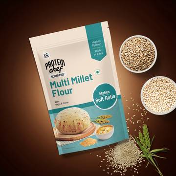 Lo Foods Gluten Free Millet Atta (Bajra, Jowar, Ragi Flour)