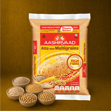 Aashirvaad High Fibre Atta with Multigrains - 5 kg