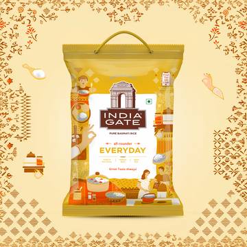 India Gate Everyday Basmati Rice (Medium Grain)