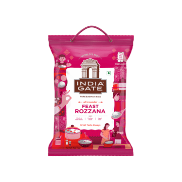 India Gate Feast Rozana Basmati Rice (Medium Grain)