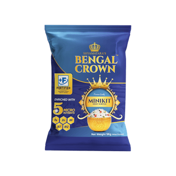 Shyamatara's Bengal Crown Silky Sorted Miniket Rice (Long Grain)