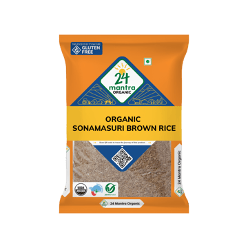 24 Mantra Organic Brown Sonamasuri Rice