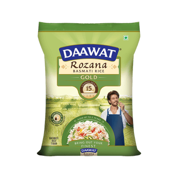 Daawat Rozana Gold Tibar Basmati Rice (Medium Grain)