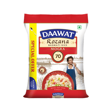 Daawat Rozana Mogra Basmati Rice (Medium Grain)