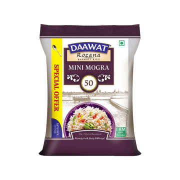 Daawat Sehat Mini Mogra Basmati Rice (Short Grain)
