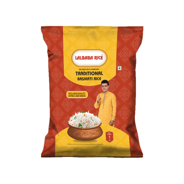 Lalbaba Traditional Basmati Rice (Extra Long Grain)