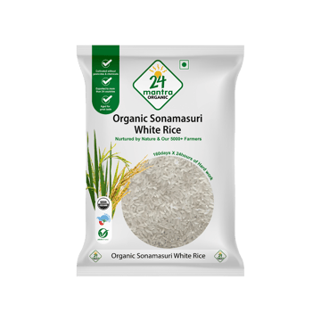 24 Mantra Organic White Sonamasuri Rice