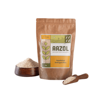 Aazol Unpolished Indrayani Rice
