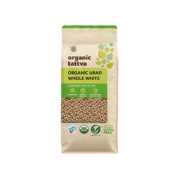 Organic Tattva Whole White Organic Urad (Sabut)
