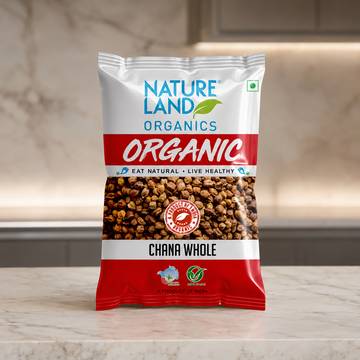 Natureland Organics Organic Kala Chana Whole