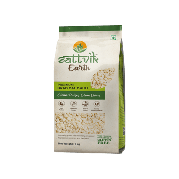 Sattvik Earth Premium Urad Dal (Dhuli)