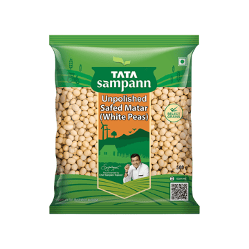 Tata Sampann Unpolished White Dried Peas