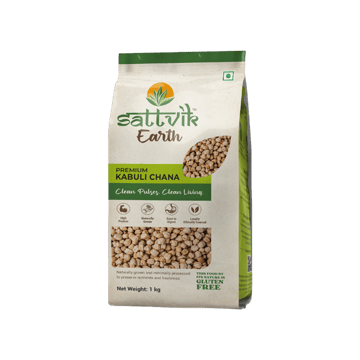 Sattvik Earth Premium Kabuli Chana (Safed Chana)