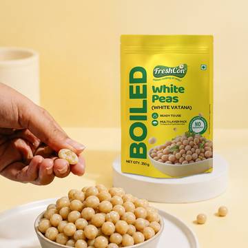 Freshcon Boiled White Dried Peas (White Vatana)