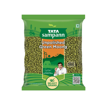 Tata Sampann Unpolished Green Moong (Sabut) Whole