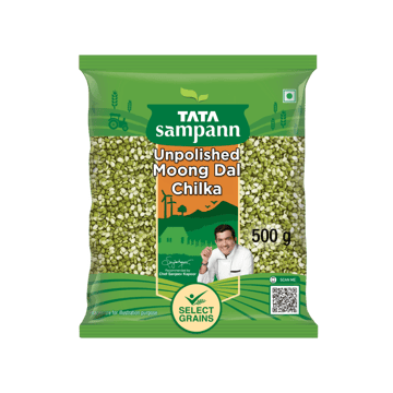 Tata Sampann Unpolished Green Moong Dal (Chilka)