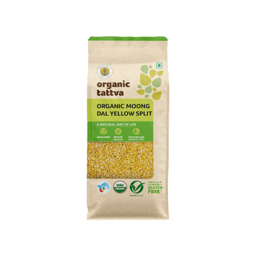 Organic Tattva Organic Moong Dal (Dhuli) Split