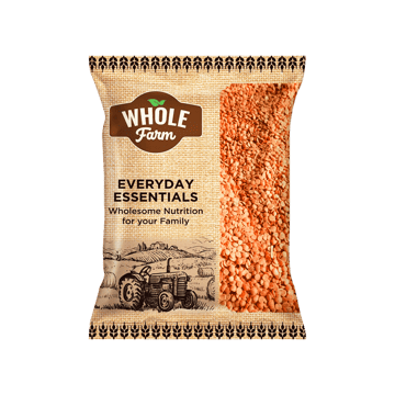 Whole Farm Premium Masoor Dal Bhanga / Split