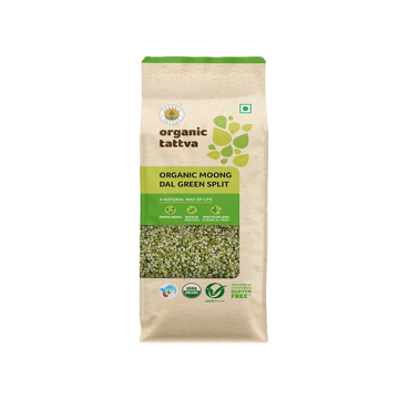 Organic Tattva Organic Moong Dal (Chilka) Split