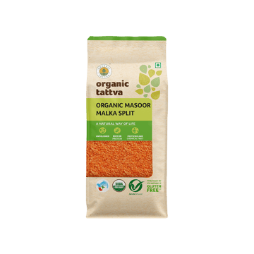 Organic Tattva Organic Masoor Dal Split