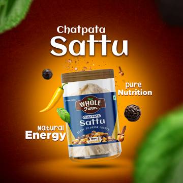 Whole Farm Premium Chatpata Flavoured Sattu