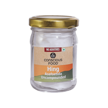 Conscious Food Uncompounded Hing Powder - Asafoetida